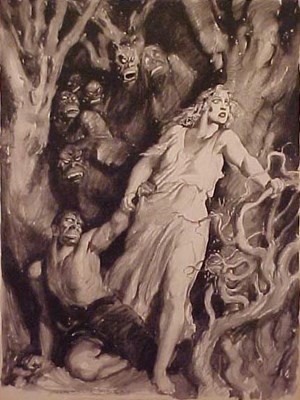 City Collection Norman Lindsay - Seven Demons