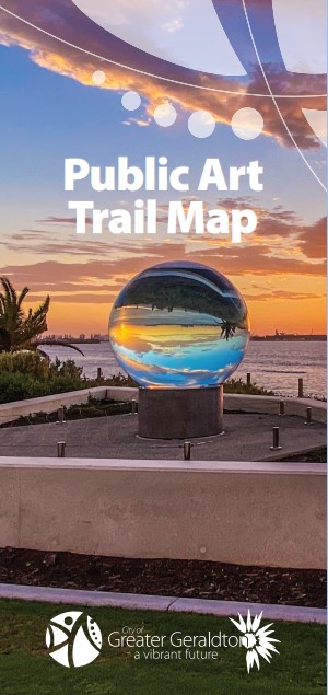 Public Art Trail Map cover