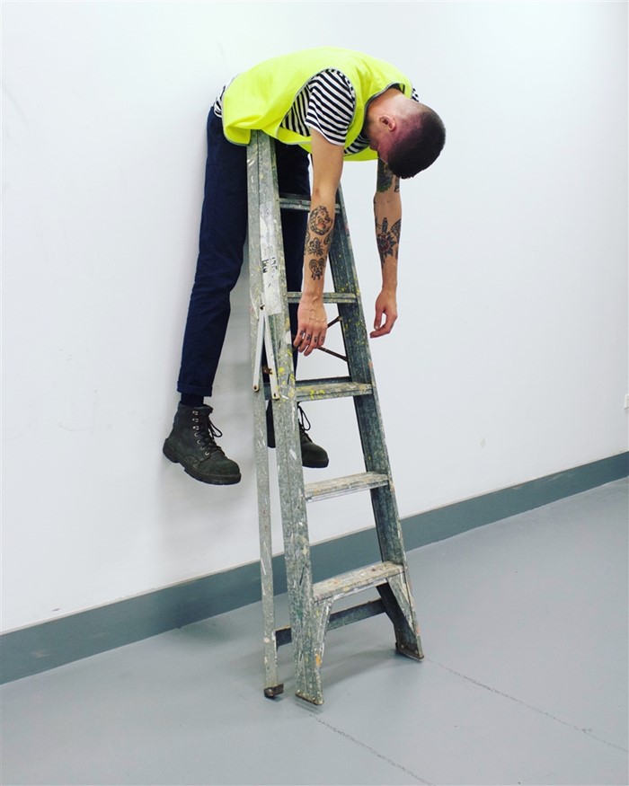 Image Gallery - Sam Bloor, Ladder Piece, 2017.